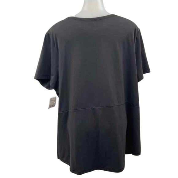 Game by Universal Standard Power Move Black Blue Athletic T-Shirt Large / 2X - Picture 4 of 6